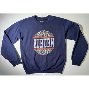 Gameday Couture Women's Blue Auburn Tigers Scoop & Score Pullover Sweatshirt S